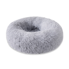 Nuevo nido de donut redondo desmontable para mascotas en camas para mascotas de varios tamaños