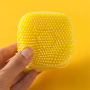 Soft Silicone Bristle Bath Massage Pet Grooming Brushes with  Shampoo Dispenser