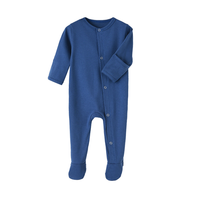 Four Season 100% Cotton Jersey Baby Romper Baby Pajamas for Toddler Boys Girls