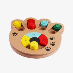 Venta al por mayor, juego interactivo para perros, rompecabezas para perros, juguetes para cachorros, dispensador de golosinas mentalmente estimulante