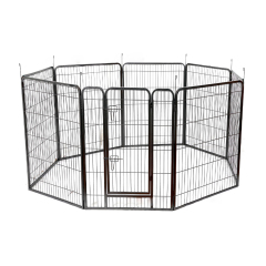 Wholesale Indoor Outdoor Metal Portable Folding Animal Exercise Dog Fence