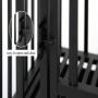 Wholesale Pet Supplies Detachable Assembled Dog Crate Galvanized Iron Pipe Dog Crate With Tray and Lock