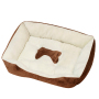 Wholesale Custom Luxury Soft Plush Warm Pet Bed Cushion Sofa Cat Dog Bed