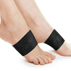 Soporte de arco de compresión de cobre - 2 aparatos ortopédicos/mangas para fascitis plantar Cuidado de los pies, espolones del talón, dolor de pies