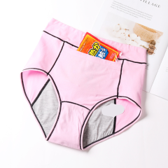 New Design Comfortable Female Physiological Sport Underwear Women Safety period panties menstrual Breathable Menstrual Pant