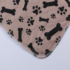 洗える子犬用トレーニングパッド防水犬用おしっこパッド犬と猫用の再利用可能なおしっこパッド