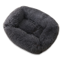 Plush Super Soft Dog Bed Pet Rectangle Sleeping Kennel Lounger Cat House Winter Warm Sofa Basket for Small Medium Large Dog