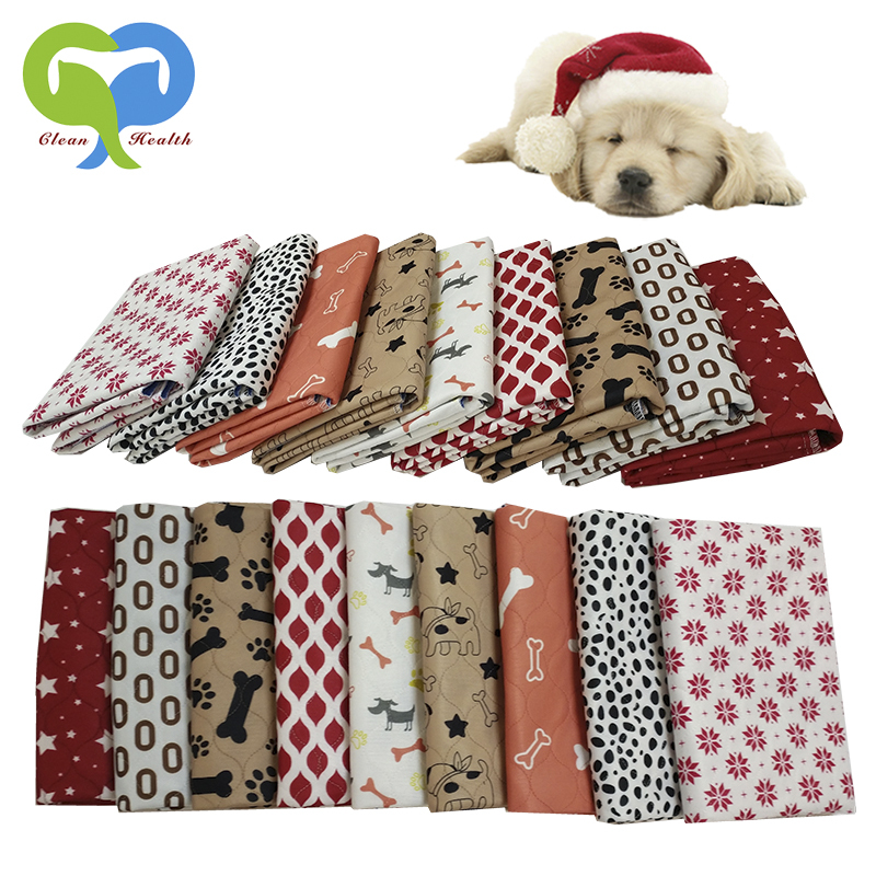 Customized Wholesale Non-slip Pet Pad Reusable Washable Waterproof Puppy Dog Pet Pee Pad