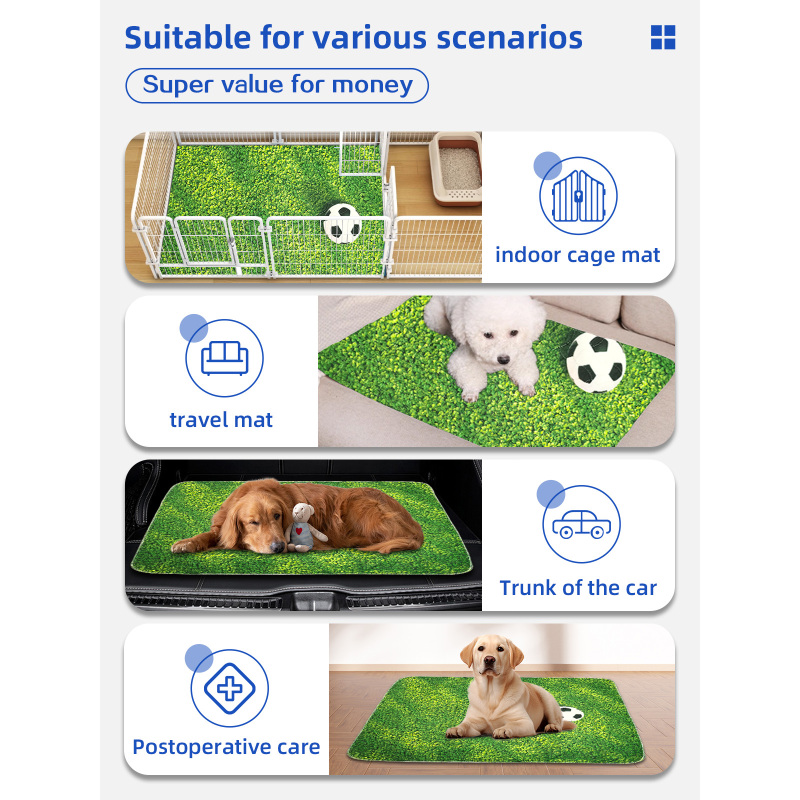 Welpenunterlagen in individuellen Größen für das Training im Zwinger – strapazierfähige, saugfähige und auslaufsichere Unterlagen für Hunde