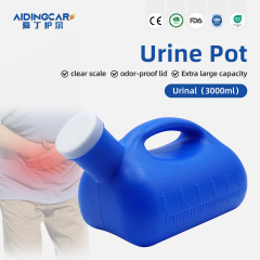 Wholesale Modern Plastic Home Care Men's Urinal Bottle Spill Proof Reusable Eco-Friendly Portable Pee Chamber Pot