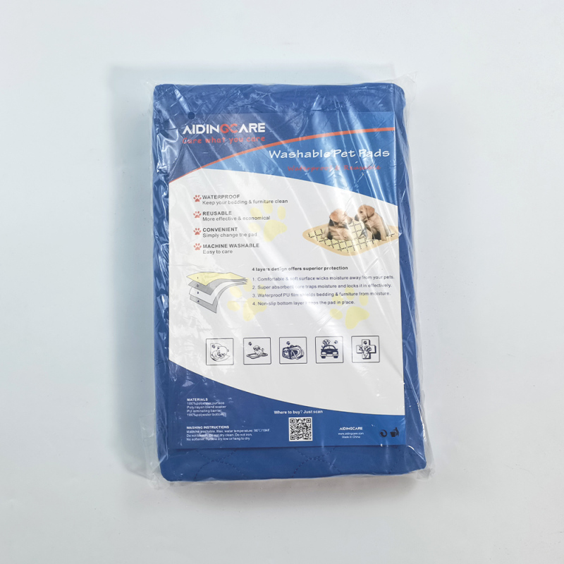 Wholesale Patterns Appear When Exposed To Water Pet Training Pad Reusable Pee Pads Waterproof Dog Pee Pad