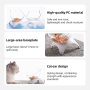Wide Dish Non Slip Elevated Cat Food Bowls with Raised Stand for Puppy Dogs Cats