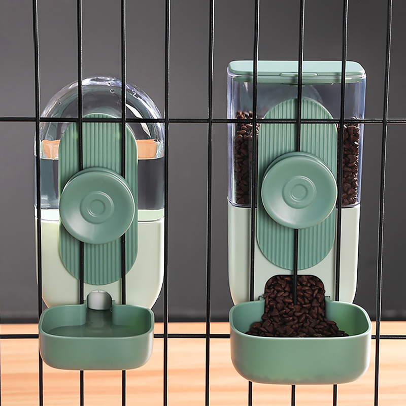 Wholesale Pet Cage Suspended Water Dispenser Hanging Automatic Small Animal Food Bowl