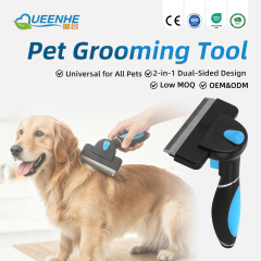Wholesale Professional Dog Deshedding Tool Cat Grooming Brush Effectively Reduces Hair Shedding