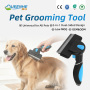 Wholesale Professional Dog Deshedding Tool Cat Grooming Brush Effectively Reduces Hair Shedding