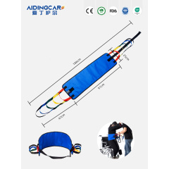 Wholesale Safety Gait Assist Device Fabric Transfer Gait Belt for Elderly & Disabled Wheelchair Bed Lift Aid Comfortable Handles