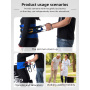 Wholesale Safety Gait Assist Device Fabric Transfer Gait Belt for Elderly & Disabled Wheelchair Bed Lift Aid Comfortable Handles