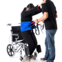 Wholesale Safety Gait Assist Device Fabric Transfer Gait Belt for Elderly & Disabled Wheelchair Bed Lift Aid Comfortable Handles