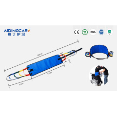 Wholesale Safety Gait Assist Device Fabric Transfer Gait Belt for Elderly & Disabled Wheelchair Bed Lift Aid Comfortable Handles