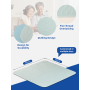 Wholesale Quilted Knitted Bed Pads Washable Waterproof Underpads Super Absorbency Reusable Bedwetting Incontinence Pad Adults