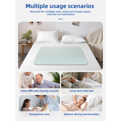 Wholesale Quilted Knitted Bed Pads Washable Waterproof Underpads Super Absorbency Reusable Bedwetting Incontinence Pad Adults