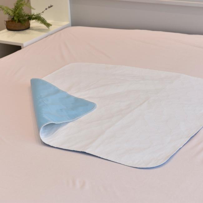 Suave transpirable Cuastom adultos incontinencia Underpad lavable reutilizable cama Pad para el hogar