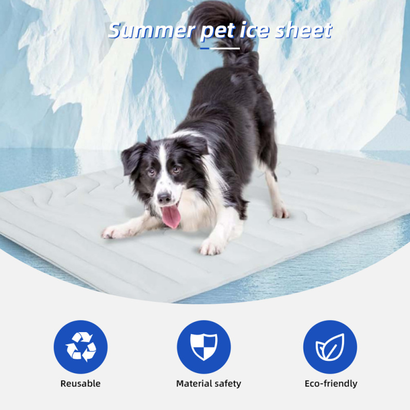 Travel Washable Portable Folding Waterproof Travel Pet Bed Dog Cooling Mat