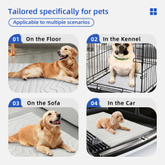 Travel Washable Portable Folding Waterproof Travel Pet Bed Dog Cooling Mat
