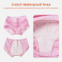 Aidingcare Period Underwear Women's High Waist Absorbent Leakproof Panties