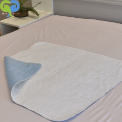 Almohadilla de cama lavable impermeable de pvc Almohadilla de cama reutilizable Almohadilla de incontinencia de alta absorción