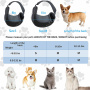 Wholesale Pet Dog Sling Carrier  Hands Free Dog Carrier Sling with Breathable Mesh