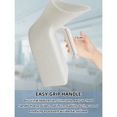 Wholesale Silicone Eco-Friendly Mobile Home Care Urinals Female Portable Chamber Pot Pee Bottles for Women Urinal