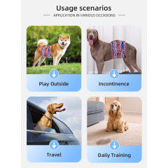 Wholesale Washable Flat Wrap Dog Diapers - Male Belly Bands for Easy Use