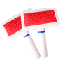 Kitten Slicker Brush with Coated Tips pet grooming dematting comb Pet Cat Grooming Brush