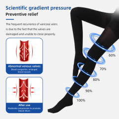 Thigh High Compression Stockings for Edema & Circulation