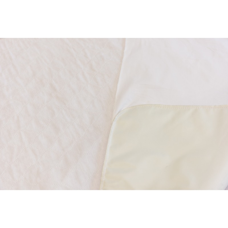 Custom Premium Cotton Bed Pad  Top-Layer Reusable Tuck Underpads With Wing