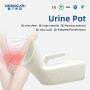 Women's 1000mL Portable Urine Bottle & Collection Cups Eco-Friendly PP Material for Hospital Elderly Travel & Emergency Use