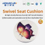 Wholesale Polyester Velvet Print Swivel Seat Cushion Convenient for Sitting or Standing From Car Used for Pregnant Women Elderly
