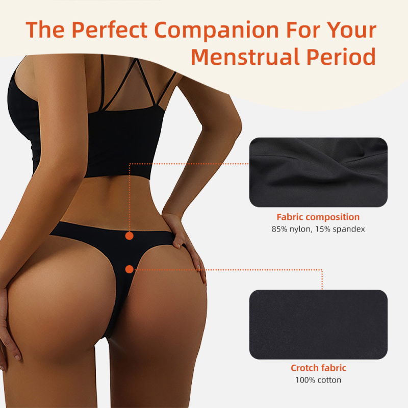 Bragas menstruales reutilizables Aidingcare para mujer, estilo bikini