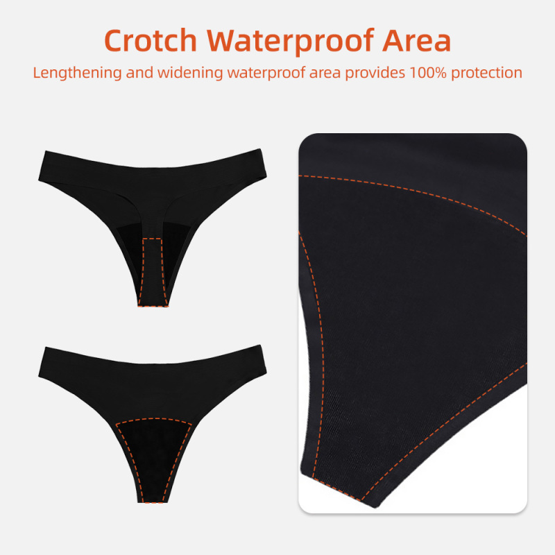 Bragas menstruales reutilizables Aidingcare para mujer, estilo bikini