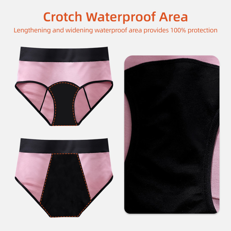 Aidingcare Women's Menstrual Underwear Period Panties for Sensitive Skin