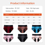 Aidingcare Women's Menstrual Underwear Period Panties for Sensitive Skin