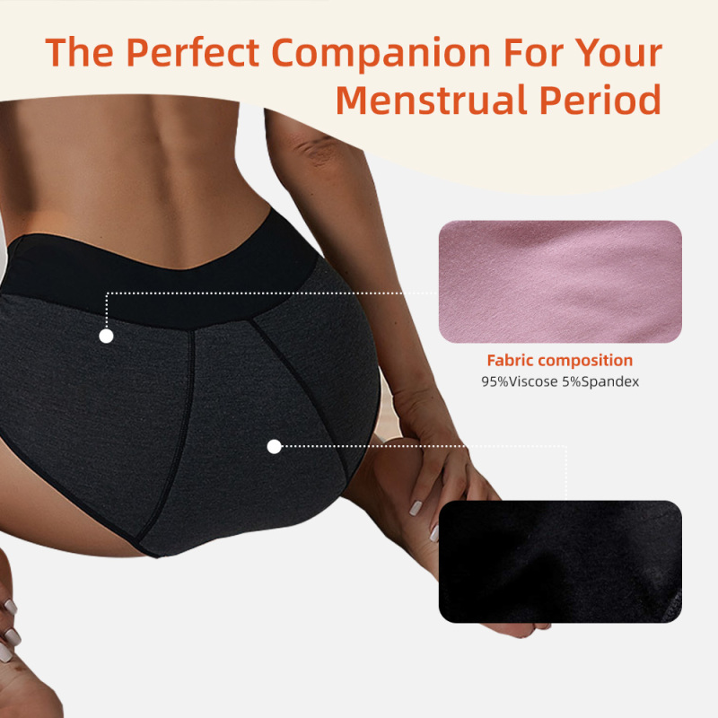 Aidingcare Women's Menstrual Underwear Period Panties for Sensitive Skin