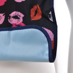 Hot Sale Reusable Women Clothing Protector Eating Bib Foldable Food Adult Bibs with No Crumb Cather