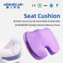 Wholesale Soft Wheelchair Office Memory Foam Seat Cushions Coccyx Orthopedic Comfortable Backbone Care Anti-Static Anti-Dust