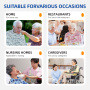 Wholesale Washable Clothing Protector Reusable Waterproof Large Feeding Adult Bib for Patient or Old People