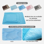 Wholesale Washable Ice Silk Mat Self Cooling Sleeping Kennel Pad Pet Reusable Bed Mat Dog Cooling Mat for Dogs Cats