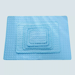 Wholesale Washable Ice Silk Mat Self Cooling Sleeping Kennel Pad Pet Reusable Bed Mat Dog Cooling Mat for Dogs Cats