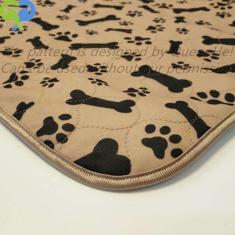 Washable Puppy Training Pad Waterproof Dog Pad Reusable Pee Pads For Dogs And Cats