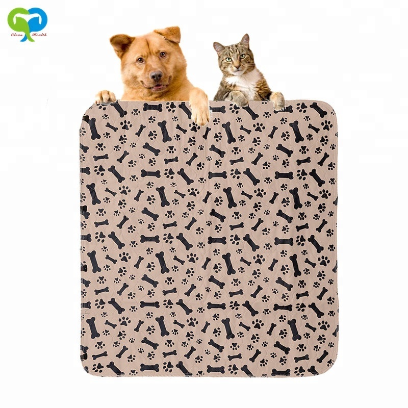 Washable Puppy Training Pad Waterproof Dog Pad Reusable Pee Pads For Dogs And Cats